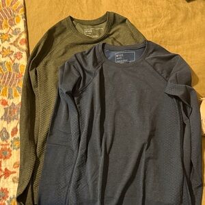 Figs Salta Underscrubs - Dark Harbor and Moss/Bonsai